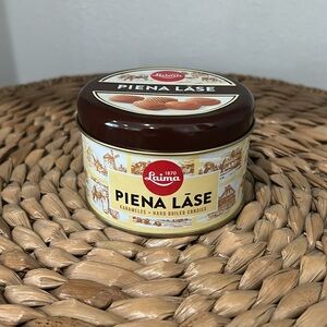 Beautiful Tin Box from Latvian “Laima” hard boiled candies